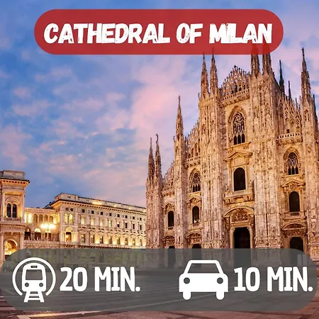 10' Linate Airport, Perfect For Visiting Milan Apartment Exterior photo